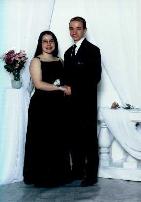 Debbie Darrow and Tim Lougheed at Prom 2002