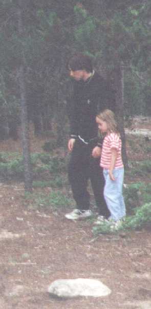 Tom and Joan in the mountains